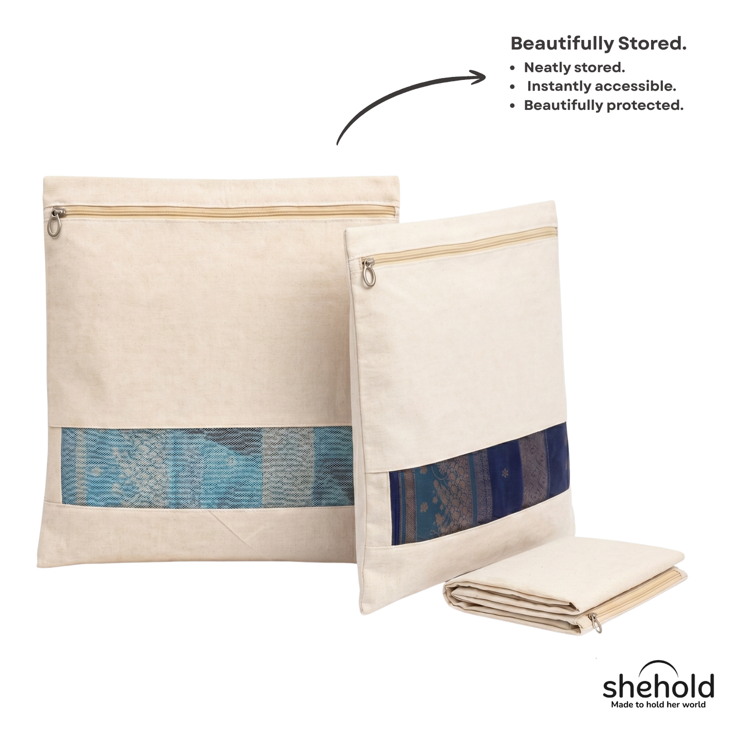 Shehold Cotton Saree Bags/Covers